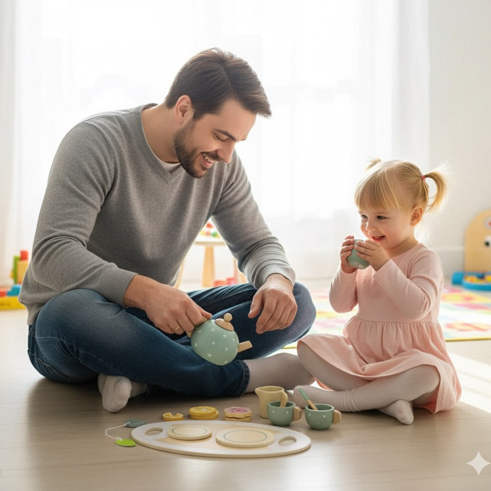 Tea Time Interactive Wooden Set