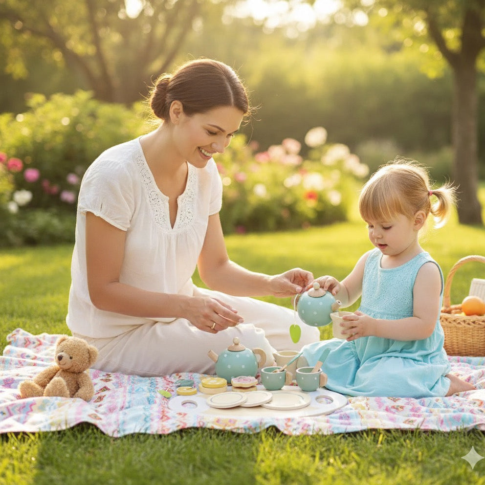 Tea Time Interactive Wooden Set