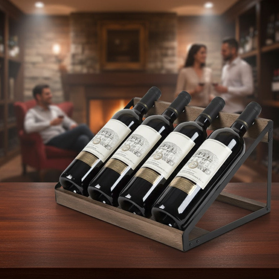 Trapezoidal Wine Rack