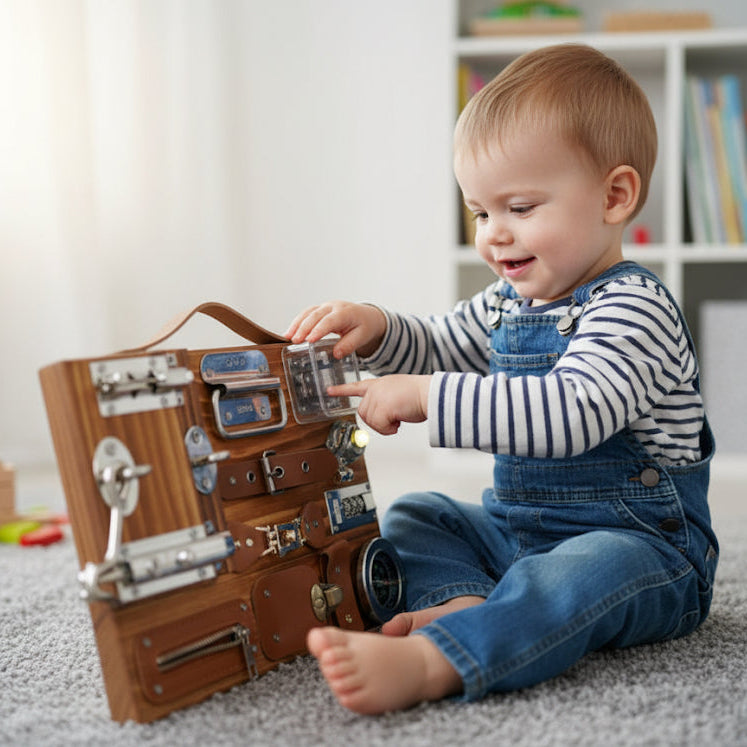 Boys Will Be Boys Busy Board