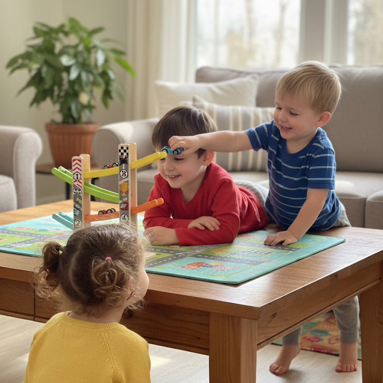 Wroom-Wroom Race Track Car Ramp