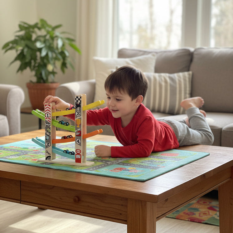 Wroom-Wroom Race Track Car Ramp