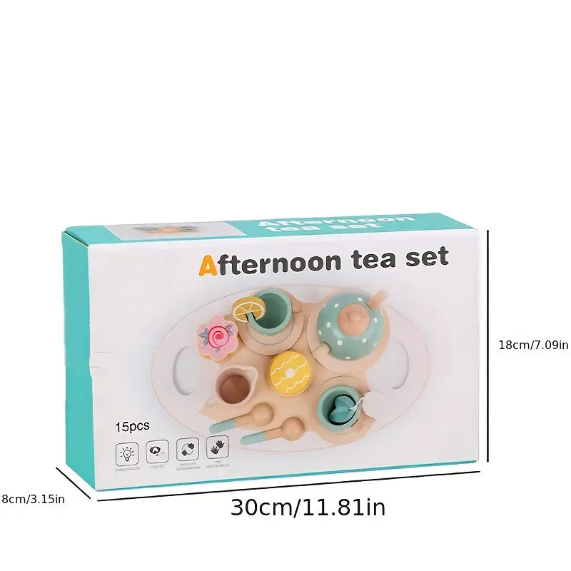 Tea Time Interactive Wooden Set
